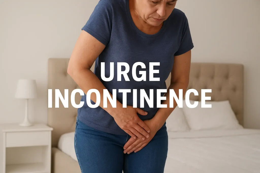 how to manage urge incontinence Yateley symptoms