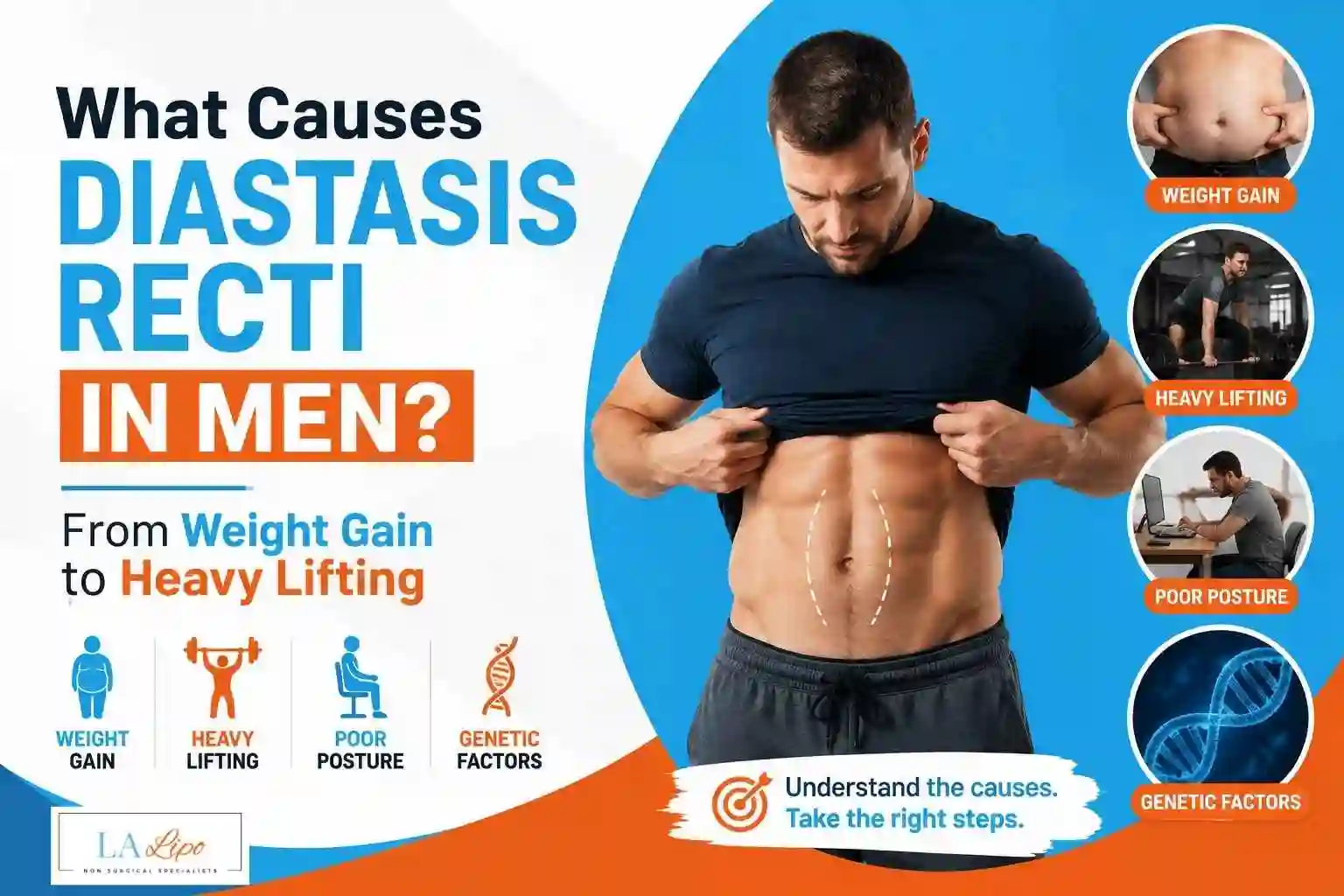 What Causes Diastasis Recti in Men? From Weight Gain to Heavy Lifting Yateley